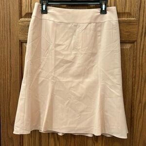 NWT Ann Taylor loft pale pink wool skirt size 6